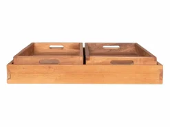 3 bandeja de teca natural^House Nordic