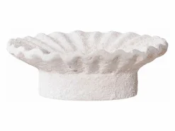 ebuy24 2 candelabros de placa de cemento Blanco Outlet