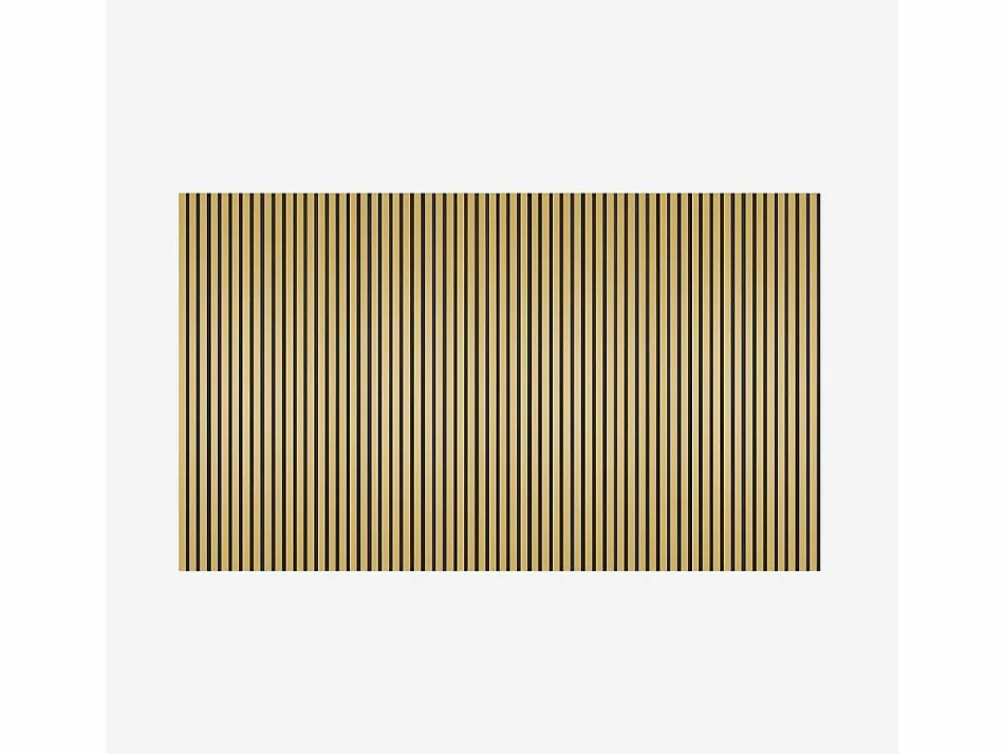 4 paneles decorativos de pared de madera efecto dorado 120x60cm Tabb-GO^AHD New