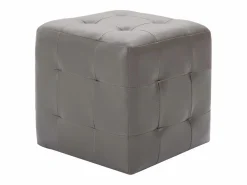 2 piezas Pufs 30 x 30 x 30 cm Piel Sintética^ Best