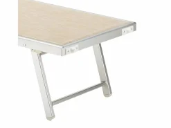 4 Tumbonas plegables de aluminio con parasol para playa - Santorini Stock -^Beach & Garden Hot