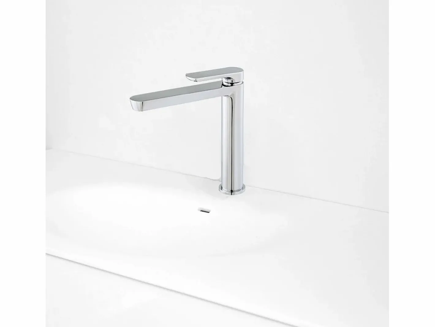 Essebagno Grifo|Addict Grifo mezclador lavabo medio cromado