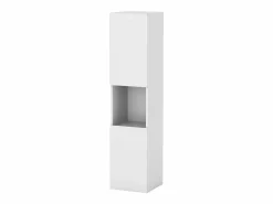 AICA Armario auxiliar Armario de baño, 30 x 30 x 131.5 cm, Con compartimento divisorio y amplio espacio de almacenamiento， colgar de pared color Blanco New