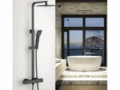columna de duchas y grifo monomando en mate para cocina^Aica Clearance
