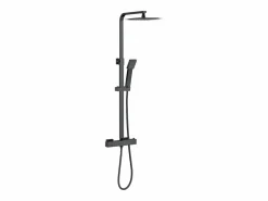 Aica Columna De Ducha|columna ducha termostato mate cuadrada 764-1184mm alcachofa de para baño