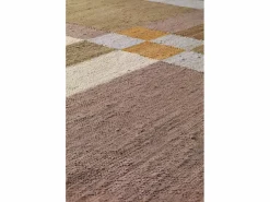 Alfombra algodón 240 cm diam. Multicolor