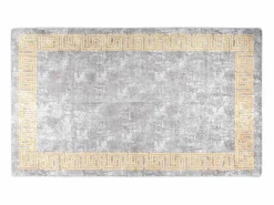 Alfombra antideslizante lavable 120x180 cm Gris Outlet