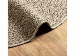 Alfombra De Cocina|Alfombra De Cocina|Alfombra ZIZUR Ø 120cm aspecto yute para interior y exterior