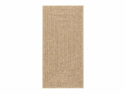 Alfombra ZIZUR 60x110 cm efecto yute interior exterior Beige Discount