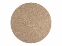 Clicnbuy Alfombra con aspecto de yute interior y exterior 120 cm Marru00f3n Outlet
