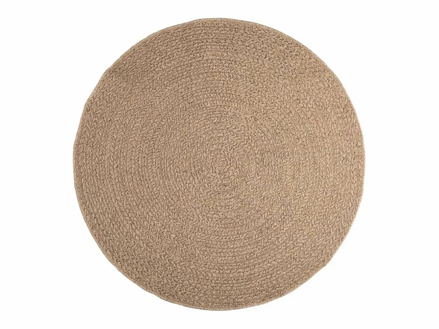 Clicnbuy Alfombra De Exterior|Decoración De Jardín|Alfombra con aspecto de yute interior y exterior 160 cm