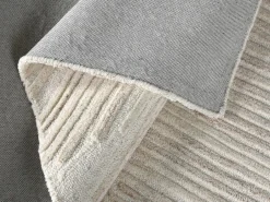 Alfombra con relieve 100% lana hecha a mano - 160 x 230 cm - 2200g/m2 - Marfil - SERAPHINA^OZAIA Clearance