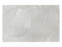OZAIA Alfombra De Salón|Alfombra con relieve de arcos 100% lana hecha a mano - 160 x 230 cm - 2200g/m2 - - BASSAM