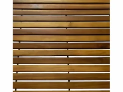 Alfombra de acacia para el baño, 80 x 50 cm ES187778 Marru00f3n Outlet