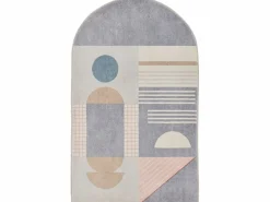 Alfombra De Baño|Alfombra de baño estampada con pelo suave 60x100 cm multi Ariella