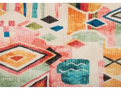 Alfombra de baño estampada con pelo suave 70x120 cm Colorido Ariella Multicolor Hot