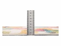Alfombra de baño estampada con pelo suave 70x120 cm Colorido Ariella Multicolor Hot