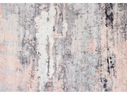 Alfombra de baño estampada con pelo suave 60x100 cm Multi Ariella Rosa Hot