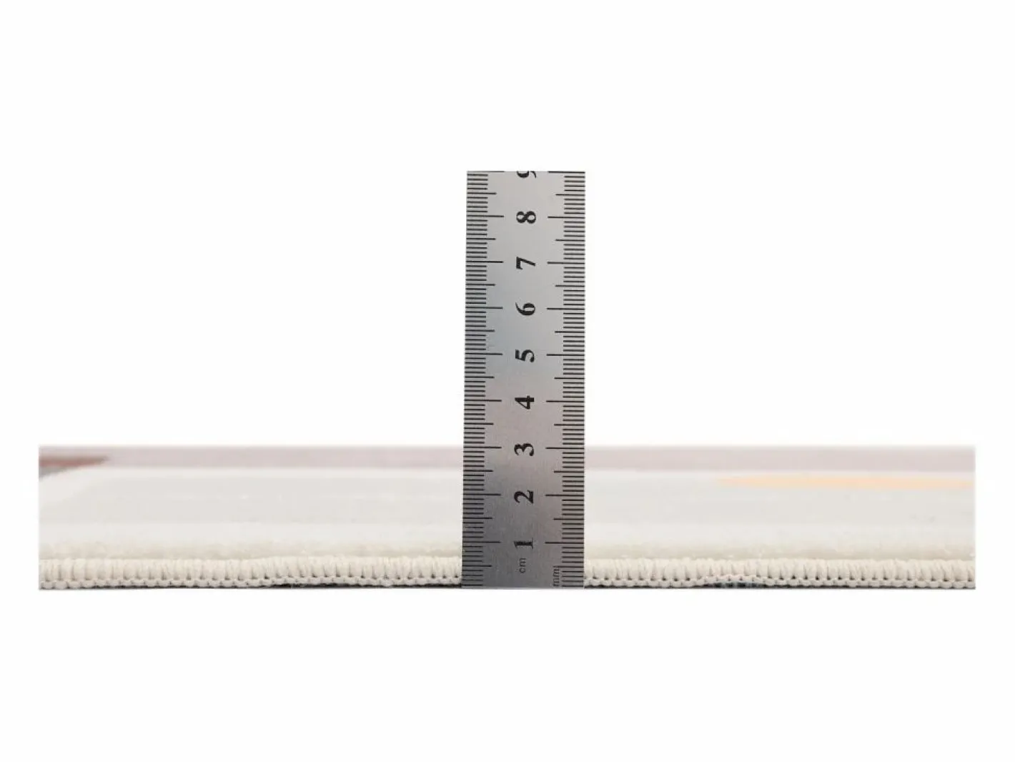 Alfombra de baño estampada con pelo suave 70x120 cm multi Ariella Gris Clearance
