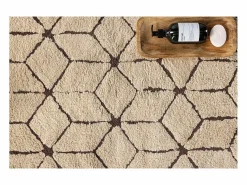 Alfombra de baño Petrus 90x60cm marrón.^ebuy24 New