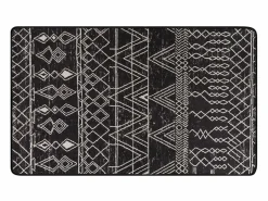 Alfombra de baño Straordinario Black Djt 70x120 antracita negro blanco^ Best