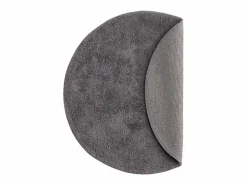 ebuy24 Alfombra De Baño|Textil De Baño|Alfombra de baño Valle Ø60cm oscuro.