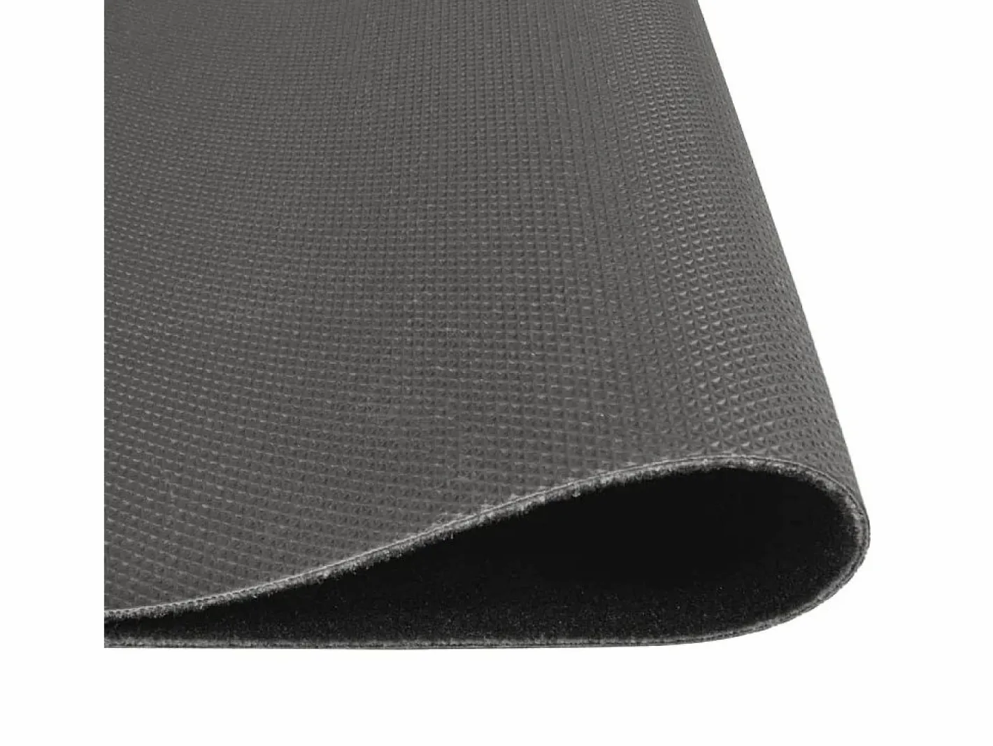 Alfombra de cocina lavable terciopelo negro 60x180 cm ES924073 Multicolor Sale