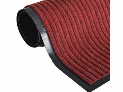 Felpudo|Alfombra de entrada de PVC roja, 120 x 180 cm ES991902