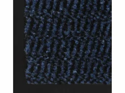 Alfombra de entrada rectangular de nudo 60x90 cm ES306462 Azul Best