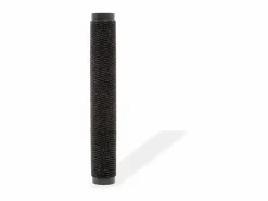 Felpudo|Alfombra de entrada rectangular de nudo 40x60 cm negra ES572329