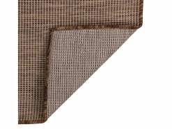 Alfombra de exterior de tejido plano 140x200 cm Marrón^ Discount