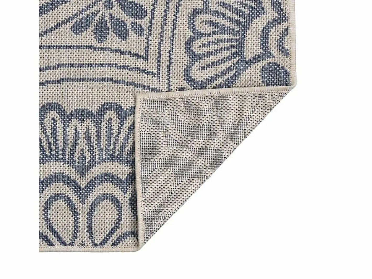 Alfombra de exterior de tejido plano rayas es 80x150 cm^Clicnbuy Best