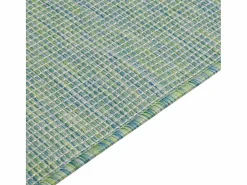 Alfombra de exterior de tejido plano turquesa 140x200 cm^Clicnbuy Sale