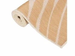 Alfombra de exterior tejido plano estampado de hoja 80x150 cm^Clicnbuy Online