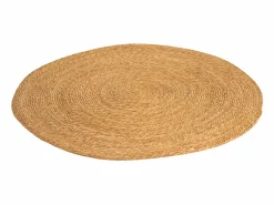 Alfombra de fibra natural bali bulrush 80 CM Marru00f3n Discount