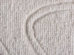OZAIA Alfombra De Salón|Alfombra de lana 100% tufted a mano con relieve, diseño abstracto, 200 x 290, , CELESTIA