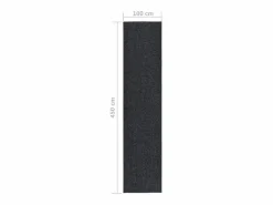 Alfombra de pasillo atrapa suciedad 100x450 cm^Clicnbuy Best