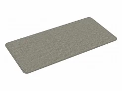 Clicnbuy Alfombra De Pasillo|Alfombra de pasillo con aspecto de sisal plateada 50x100 cm