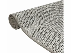 Alfombra de pasillo con aspecto de sisal gris taupe 50x150 cm^Clicnbuy Clearance