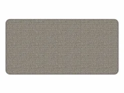 Alfombra de pasillo con aspecto de sisal plateada 50x100 cm ES313404^ Best