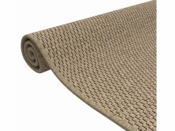 Alfombra de pasillo con aspecto de sisal color arena 50x100 cm ES757691^ New