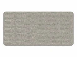 Alfombra de pasillo con aspecto de sisal gris taupe 50x100 cm^Clicnbuy Outlet