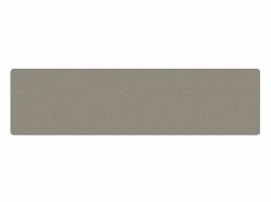 Clicnbuy Alfombra de pasillo con aspecto de sisal plateada 80x300 cm Plateado