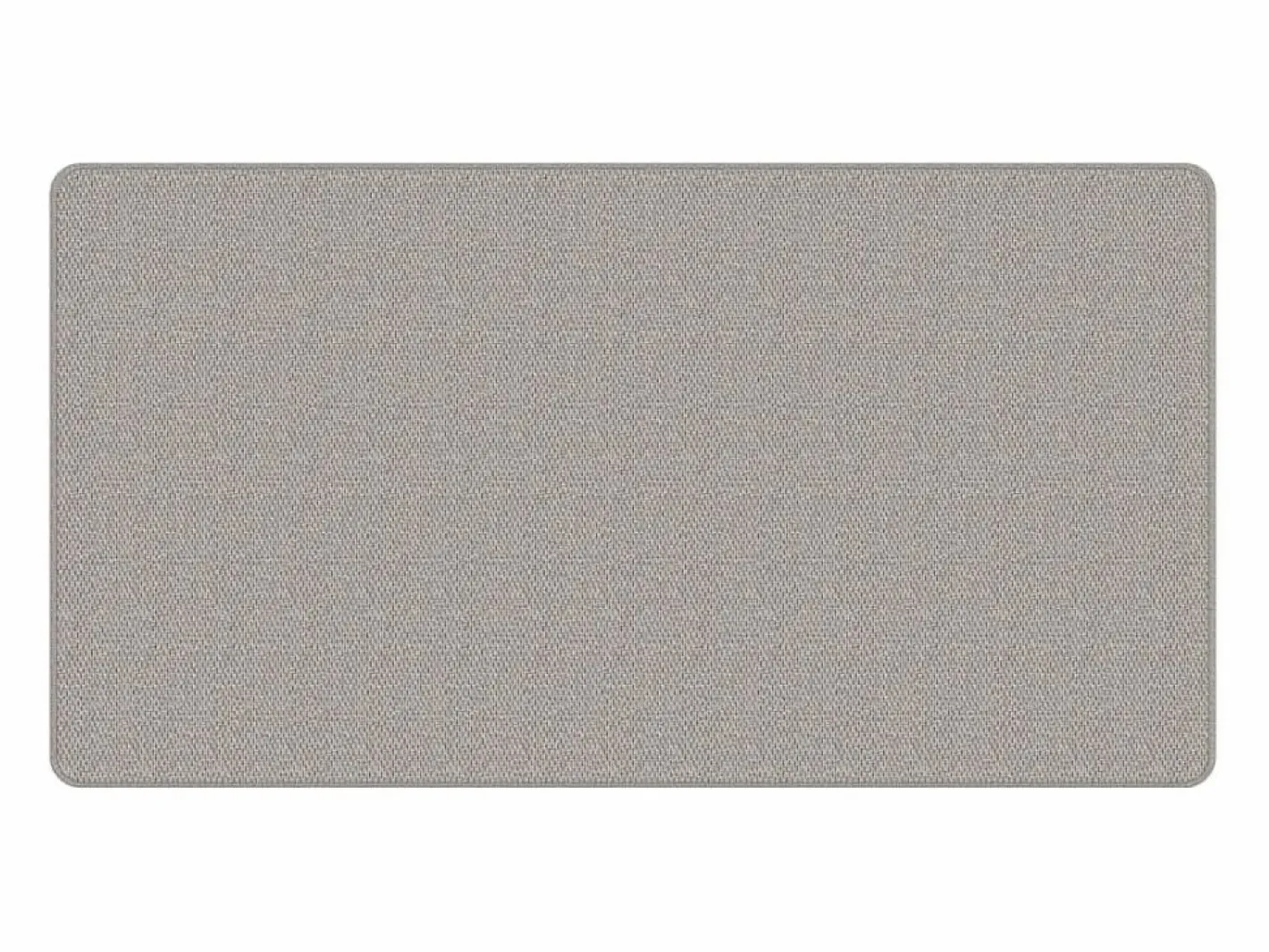 Clicnbuy Alfombra de pasillo con aspecto de sisal gris taupe 80x150 cm Topo Clearance