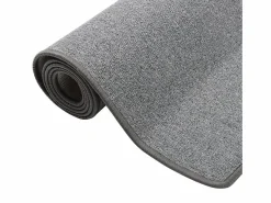 Clicnbuy Alfombra de pasillo oscuro 80x200 cm Gris Outlet
