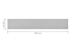 Clicnbuy Alfombra De Pasillo|Alfombra de pasillo claro 50x300 cm