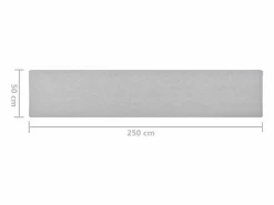 Clicnbuy Alfombra De Pasillo|Alfombra de pasillo claro 50x250 cm
