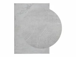 Alfombra de pelo corto IZA estilo escandinavo 140x200 cm Gris Hot