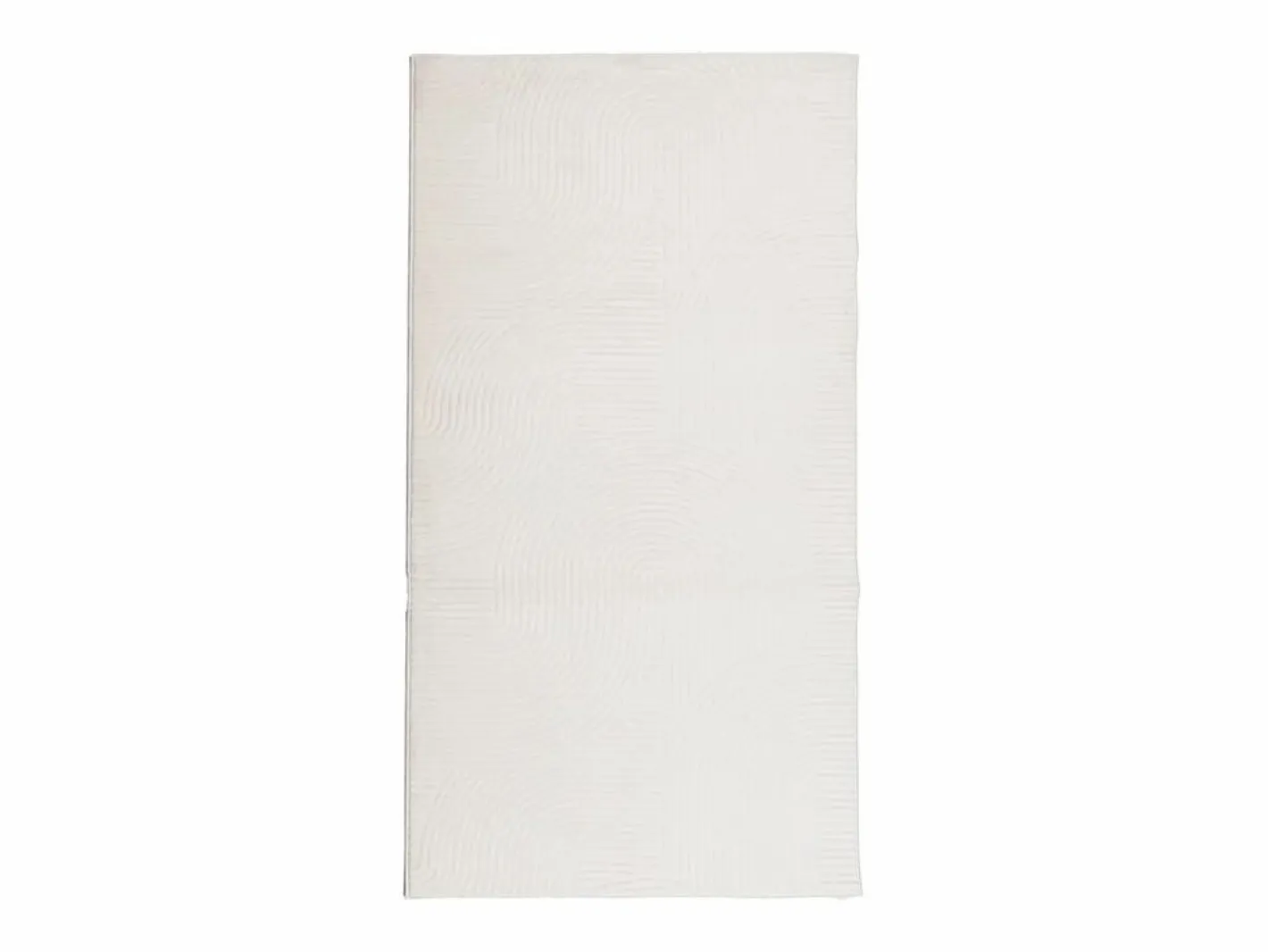 Alfombra De Cocina|Alfombra De Cocina|Alfombra de pelo corto IZA, estilo escandinavo, color crema, 80x150 cm