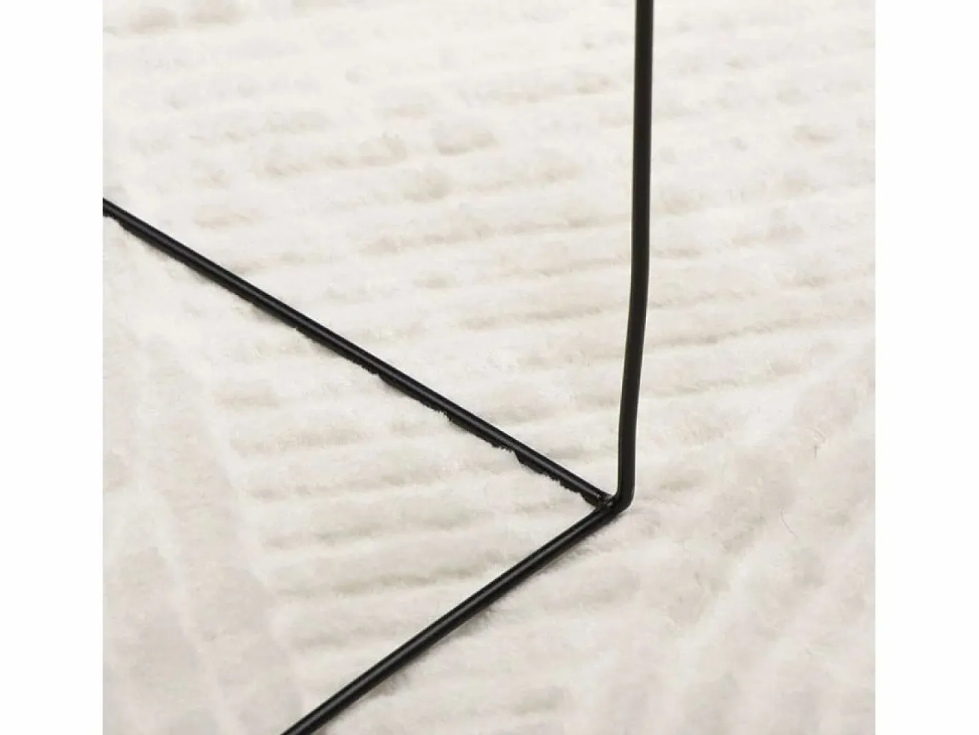 Alfombra De Cocina|Alfombra De Cocina|Alfombra de pelo corto IZA, estilo escandinavo, color crema, 80x150 cm